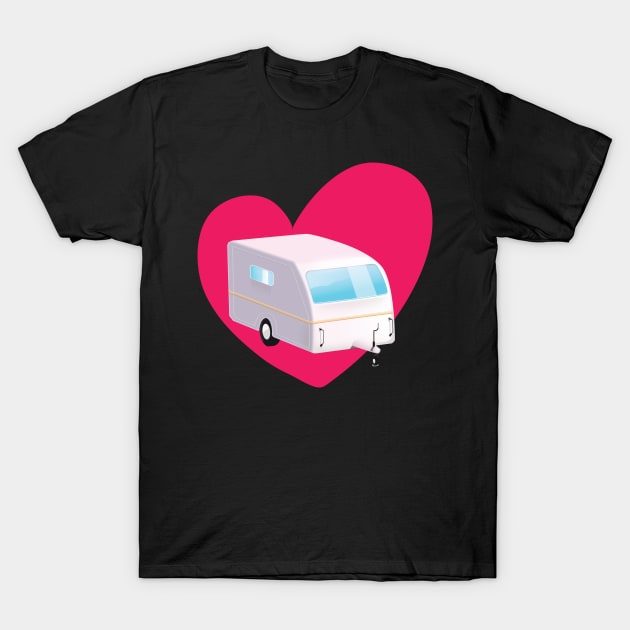 Love Caravans T-Shirt by nickemporium1